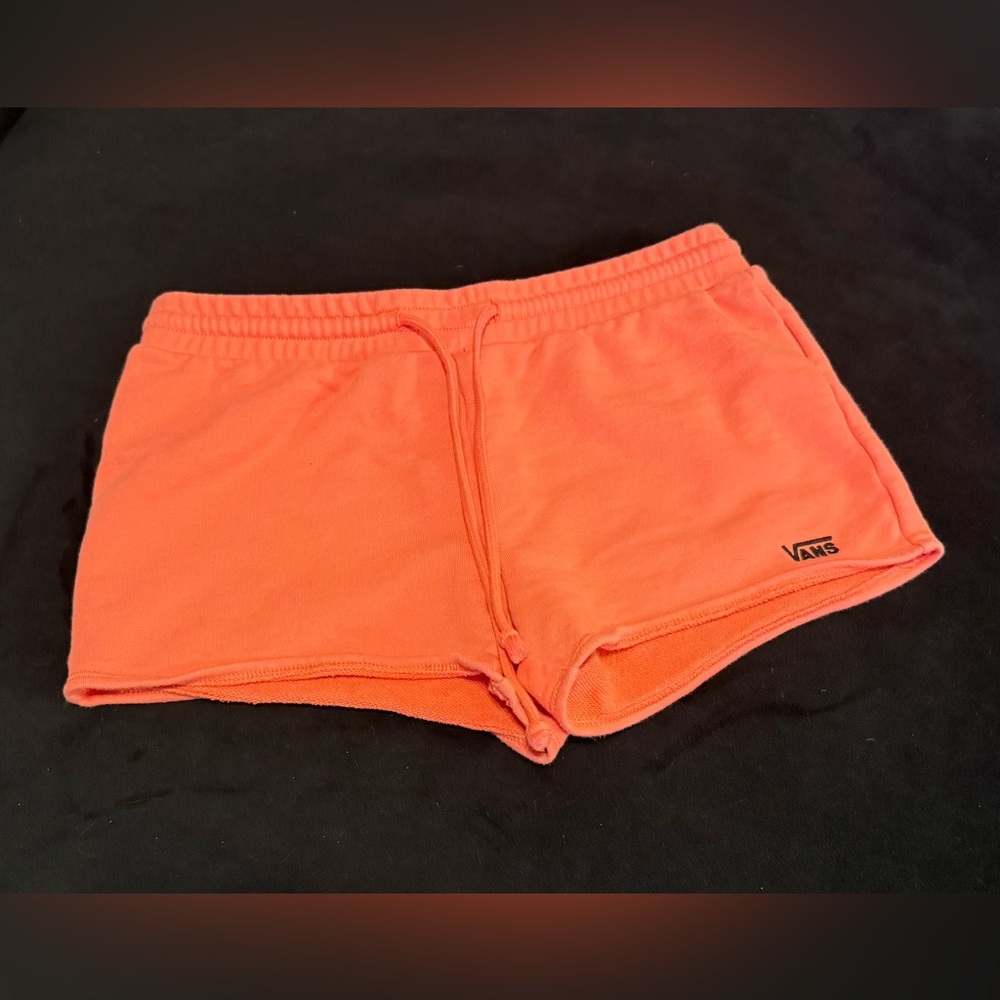 Vans Women's Bright Coral Athletic Shorts